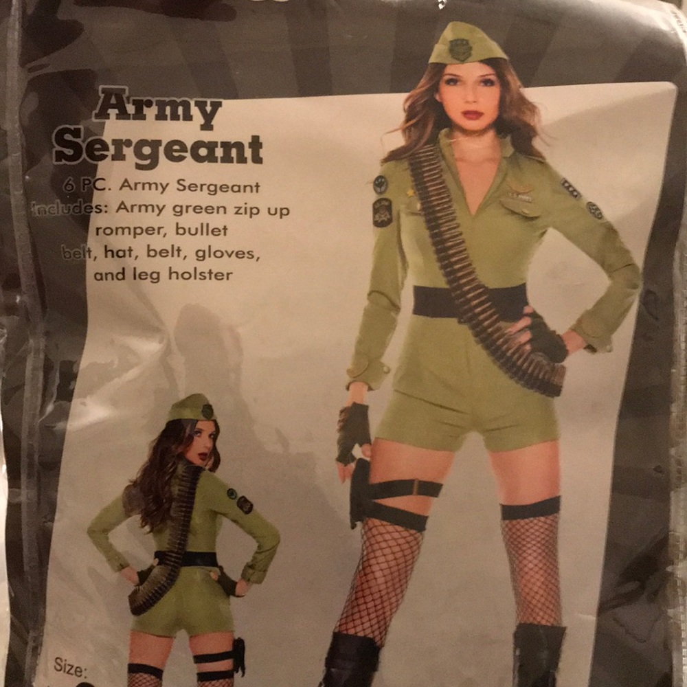 Army sergeant Halloween costume